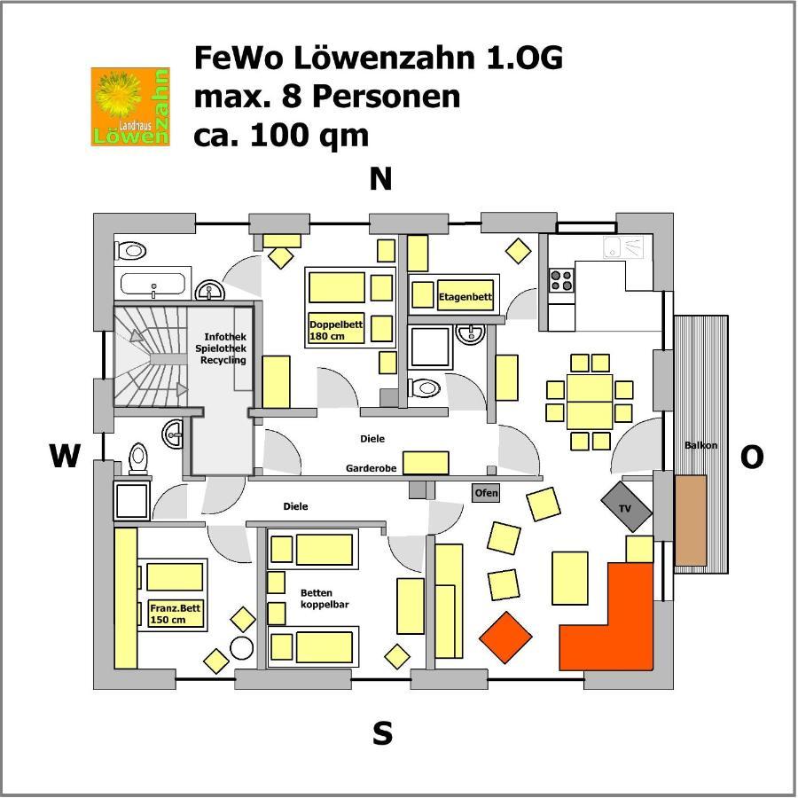 Landhaus Loewenzahn Unteregg Exterior photo